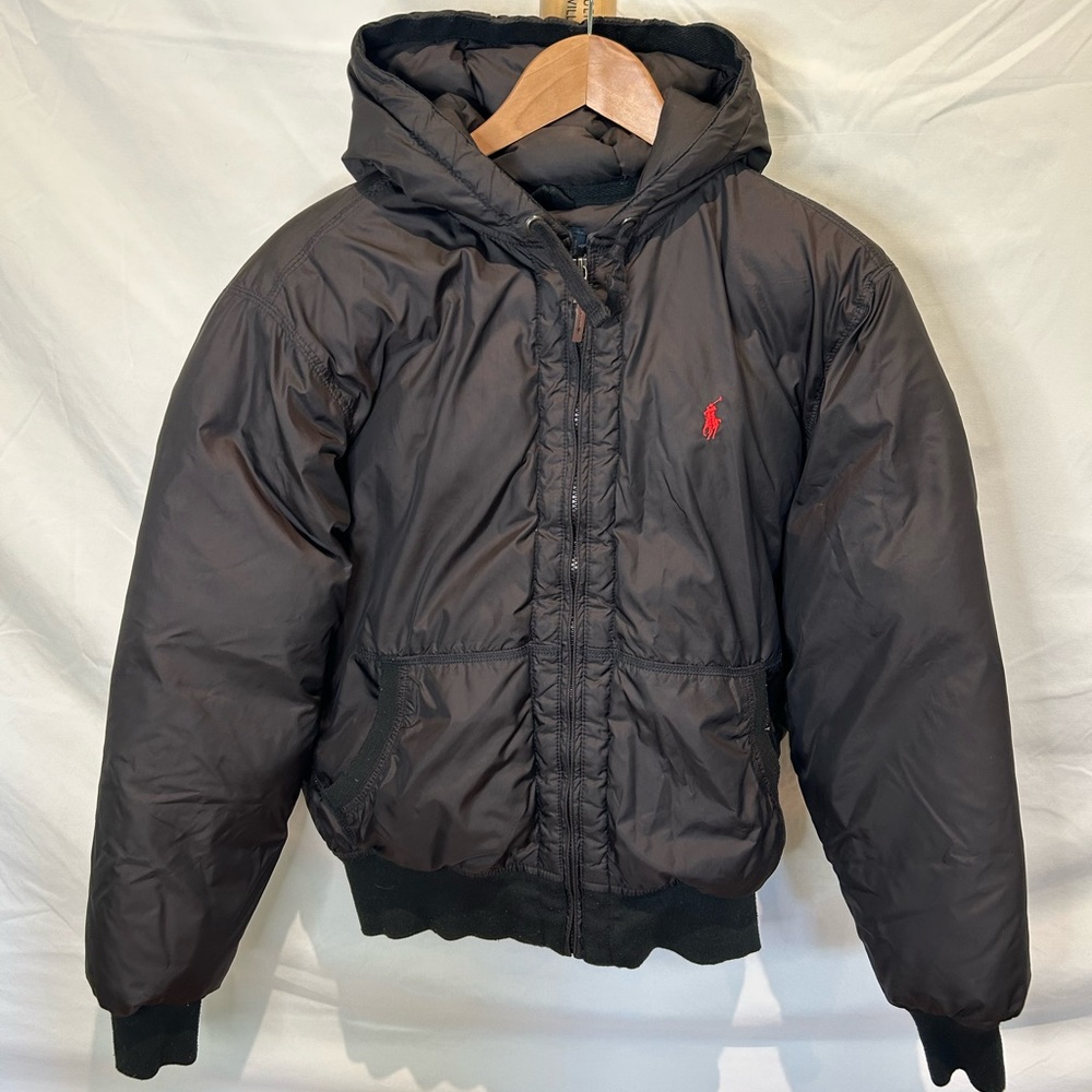 Black Polo by Ralph Lauren Puffer Jacket